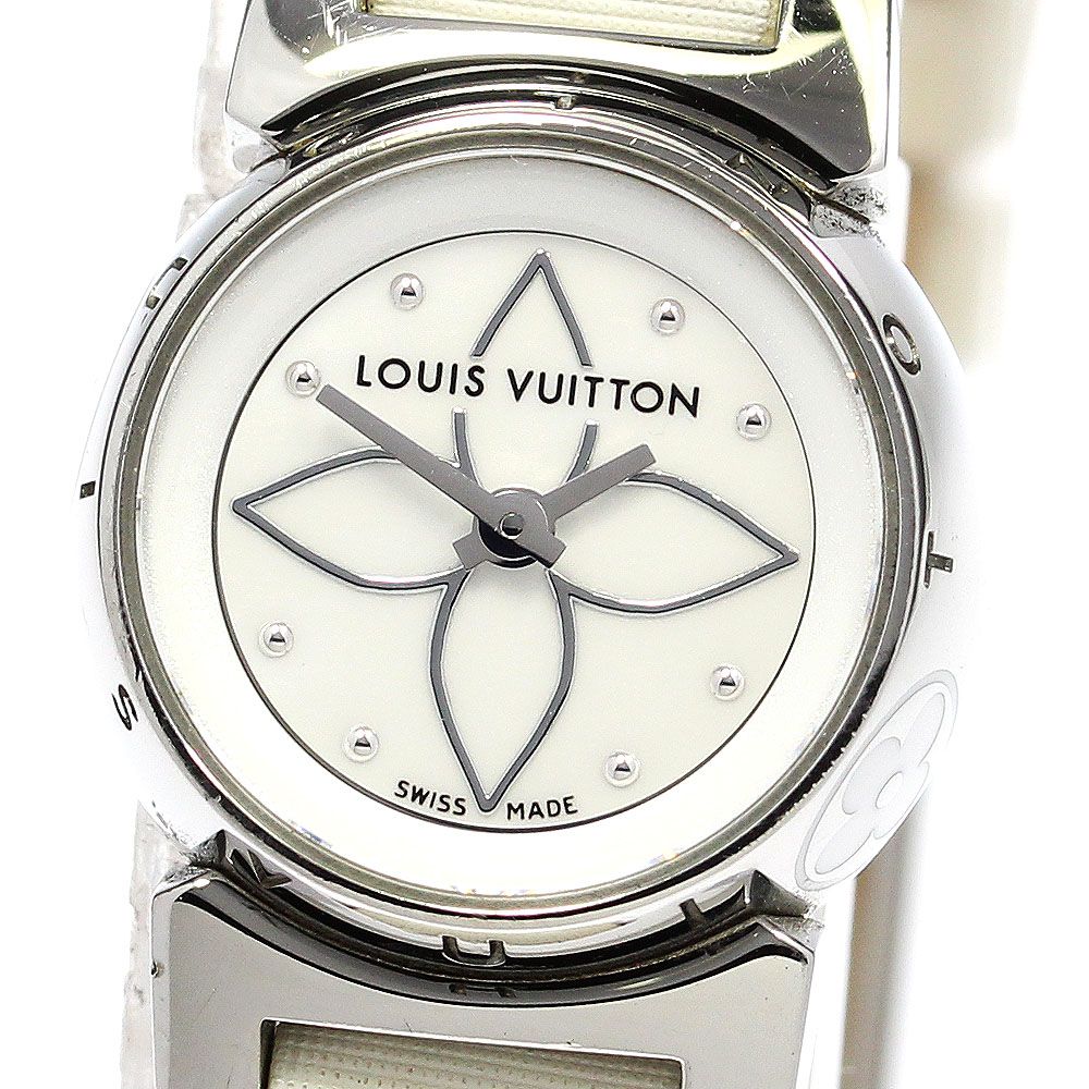 ルイ ヴィトン LOUIS VUITTON Q151C タンブール ビジュ クォーツ レディース_739493