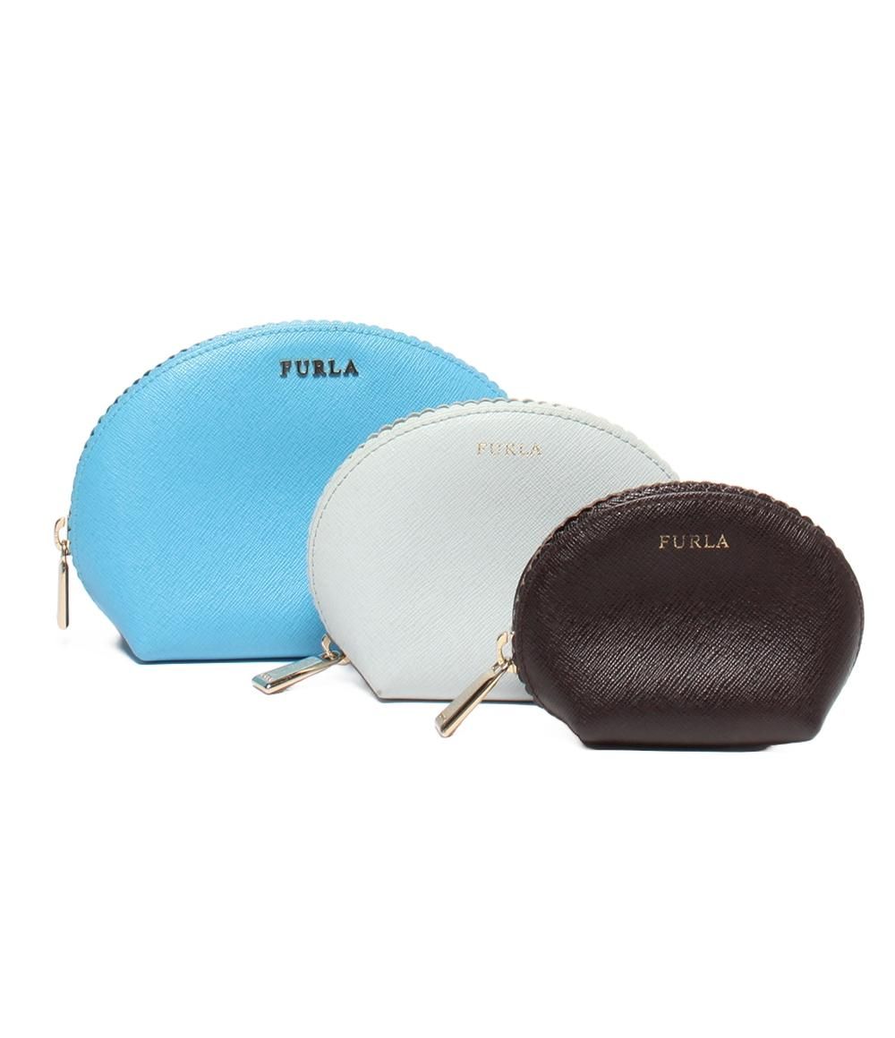 フルラ 3連ポーチ  7h150260S フルラ ポーチ 3個セット レディース Furla - メルカリ