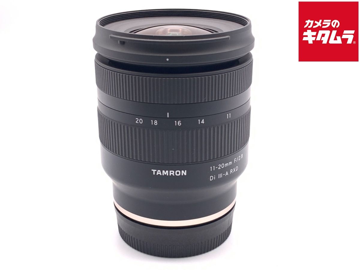 タムロン 11-20mm F2.8 Di III-A RXD ソニーEマウント用 Model B060