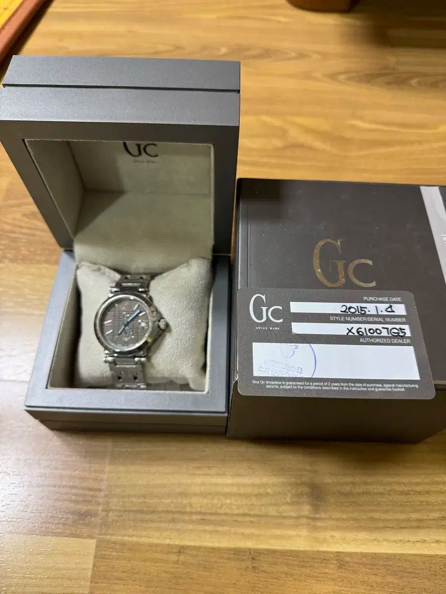 GC 男性 メタルウォッチ