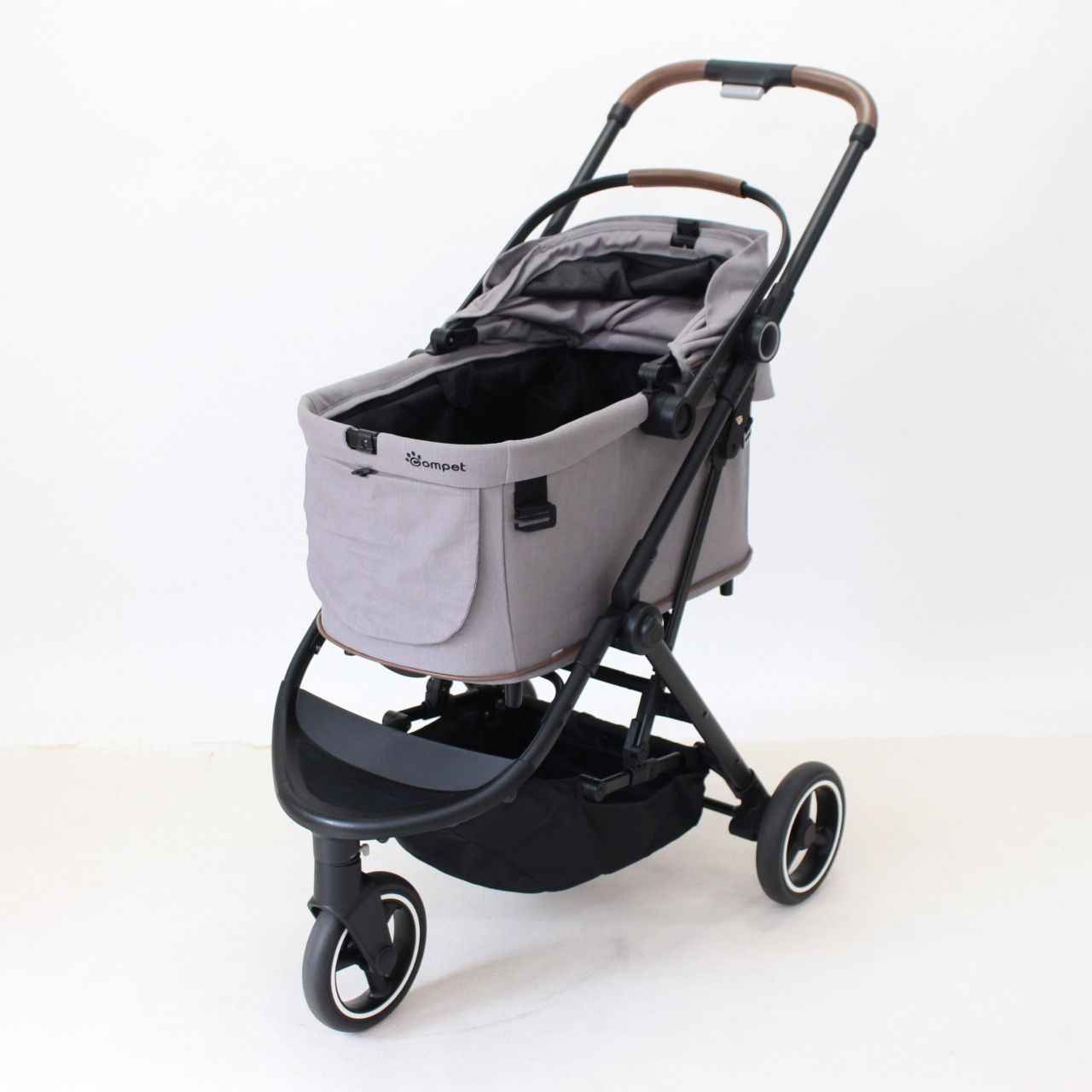 コンビ ペット用カート ルルテイル キャリー 395032s レンティキュラークラウズグレー 可 C