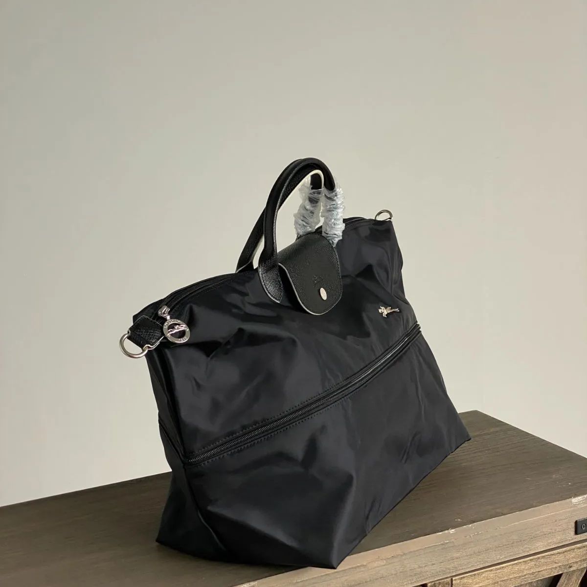 新品！未使用 LONGCHAMP 大容量 伸展可能、縮小可能 2way ボストン