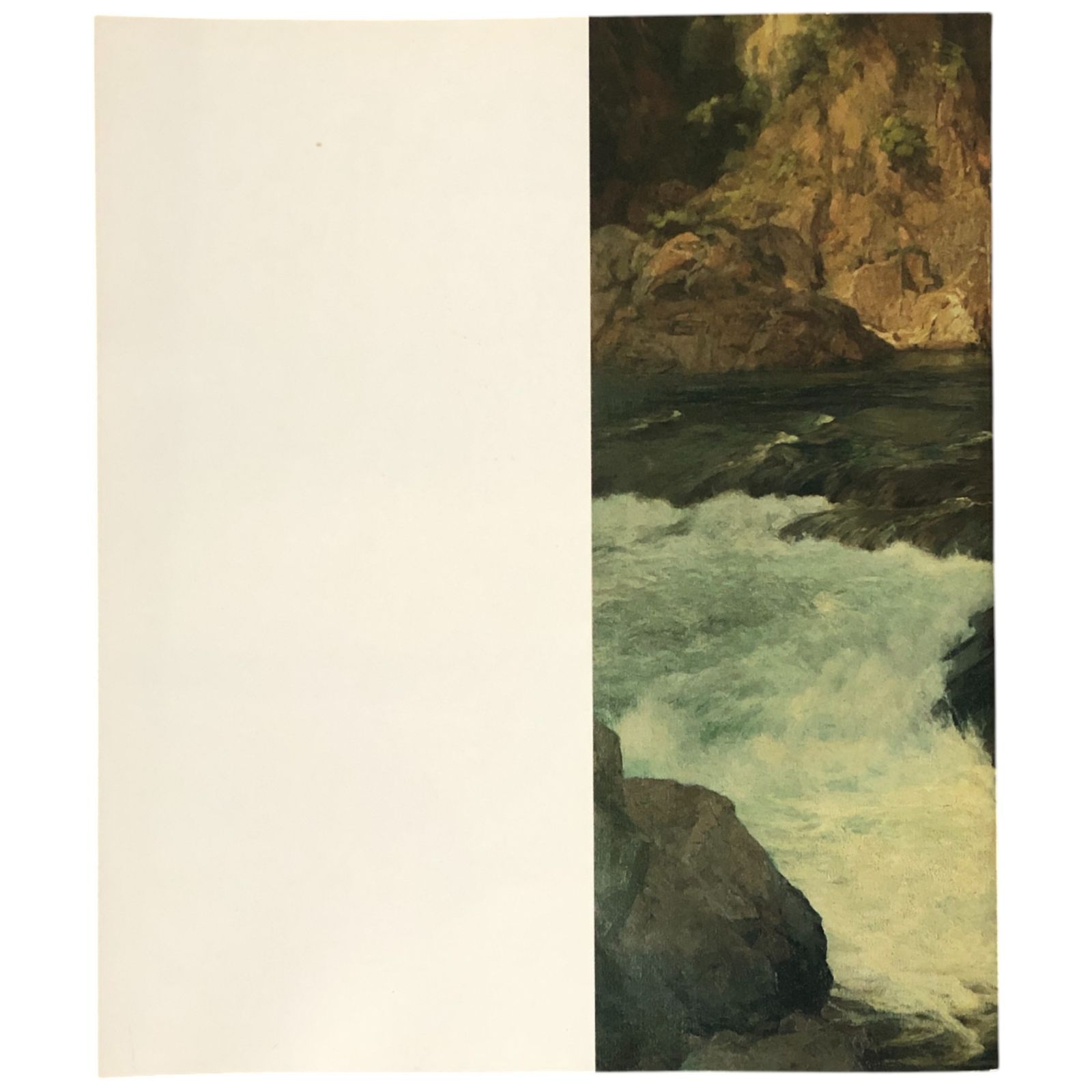 超希少品　画家　岸田家洲正　色紙「松竹梅」と岸田天堂　画集「百人の仙人」 吉田博展-清新と叙情 : 近代風景画の巨匠 福岡市美術館 編