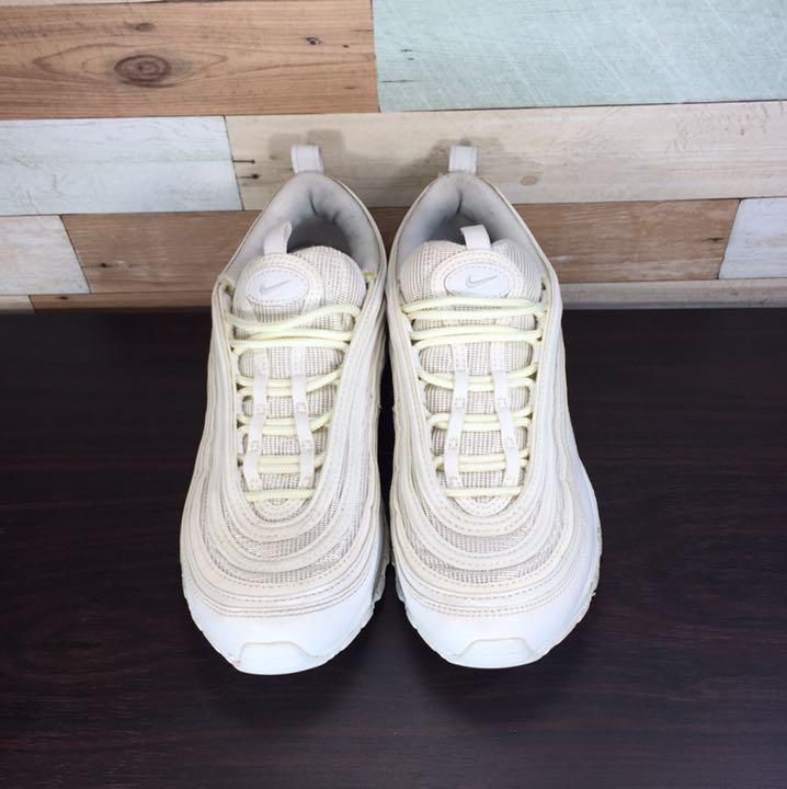 NIKE AIR MAX 97 エア マックス 97 ホワイト 白 レディース ナイキ スニーカー 24.5 cm U08841 NIKE AIR MAX 97 エア マックス 97 ホワイト 白 レディース ナイキ スニーカー 24.5 cm U08841