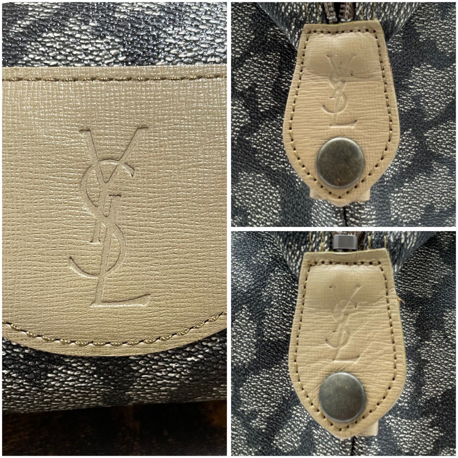 Yves Saint Laurent YSL イヴ サンローラン ボストンバッグ