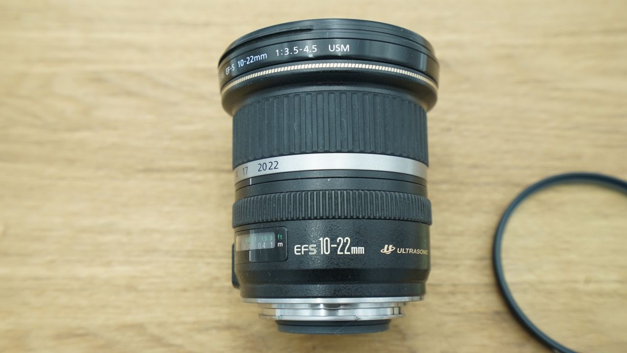 レンズ(ズーム) 8193 良品 Canon EF-S 10-22mm 3.5-4.5 USM - メルカリ少なめアタリ