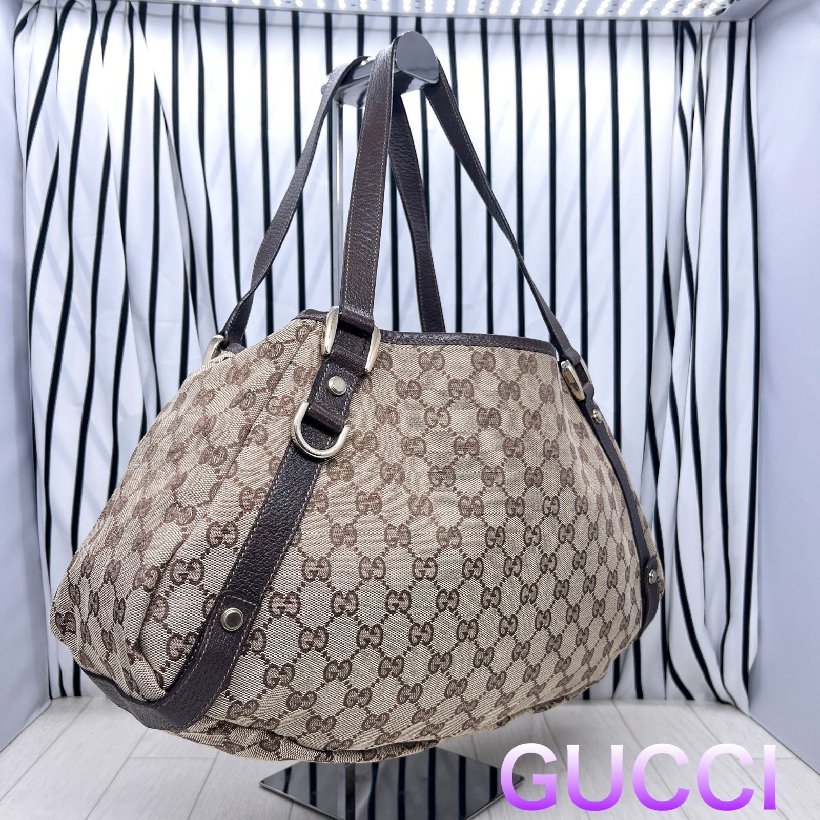 GUCCI×グッチ GG柄ショルダーバッグ