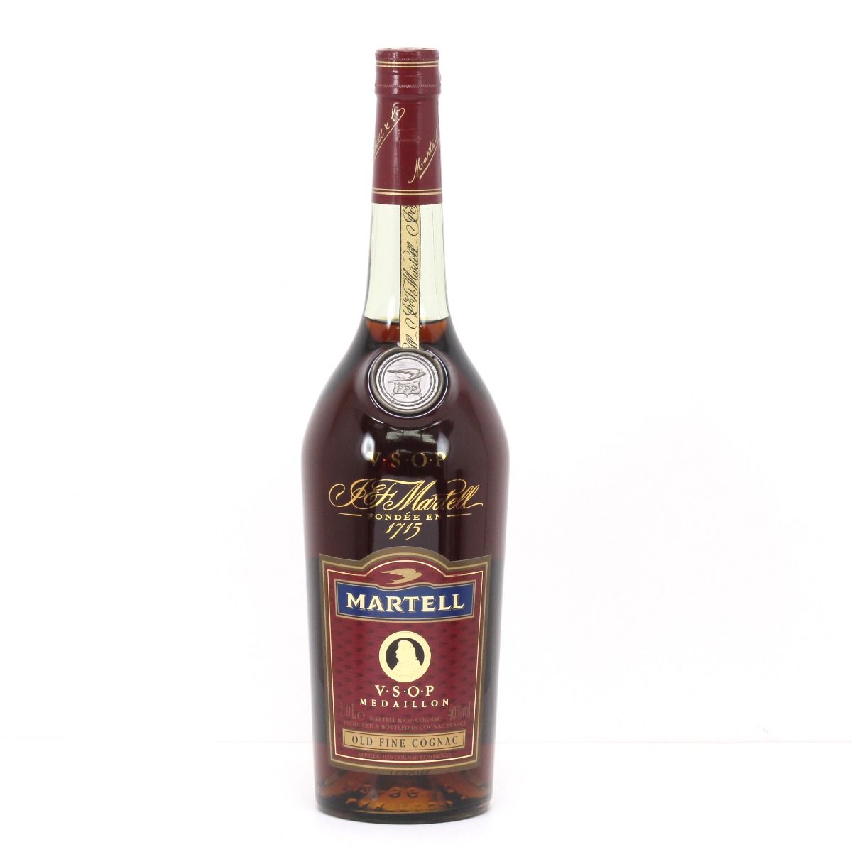 MARTELL マーテル コニャック V.S.O.P MEDAILLON 1L 40度 箱付き