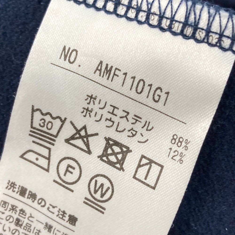 サイズ：L AND PER SE アンパスィ  裏微起毛 ジップジャケット 総柄 ネイビー系 [240101456055] ゴルフウェア メンズ ストスト サイズ：L AND PER SE アンパスィ 裏微起毛 ジップジャケット 総