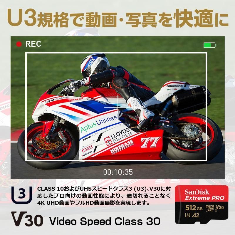 microSDXCカード 512GB
