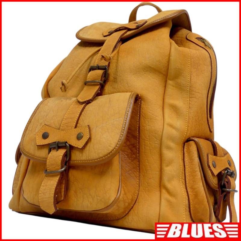 ELEPHANT LEATHER エレファントレザーリュック 像革 メンズ 本革