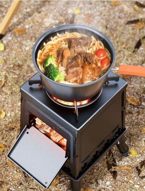 薪ストーブ屋外携帯ストーブ器具野外キャンプ炊事器具ピクニックストーブ折りたたみストーブ