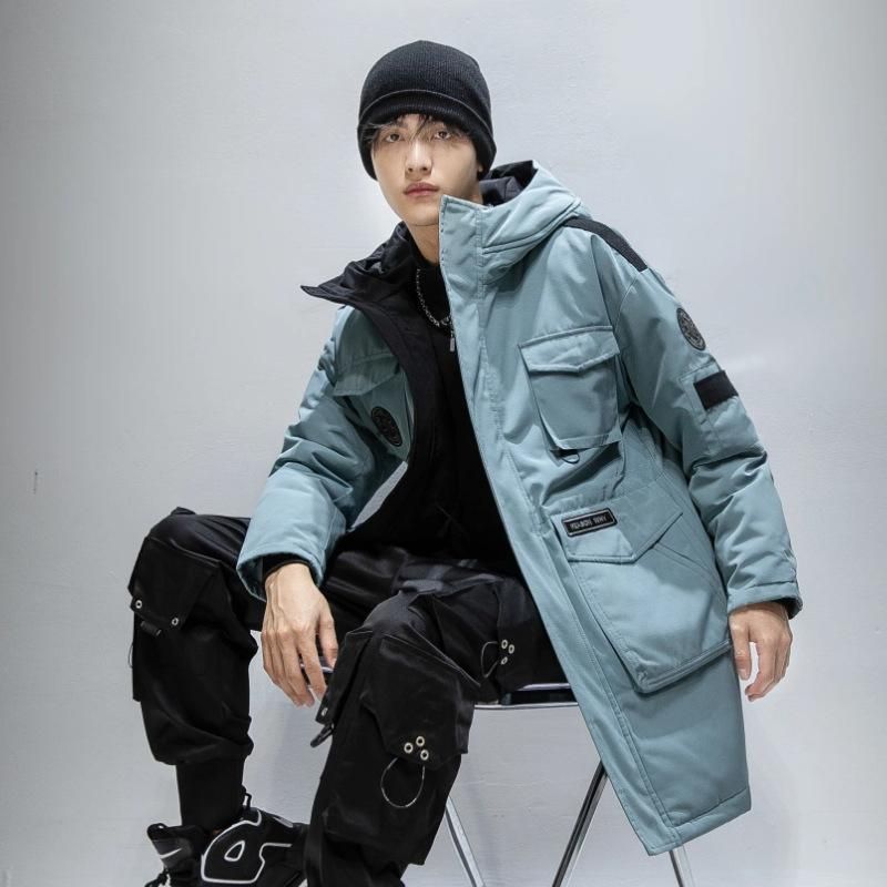 メンズダウンジャケット ダウンコート コート　ダウンコート男性 肉厚 防寒冬物 冬服 サイズ選べる可 黒l20 30代の大人メンズに試してほしいおすすめダウンジャケット15選選び方