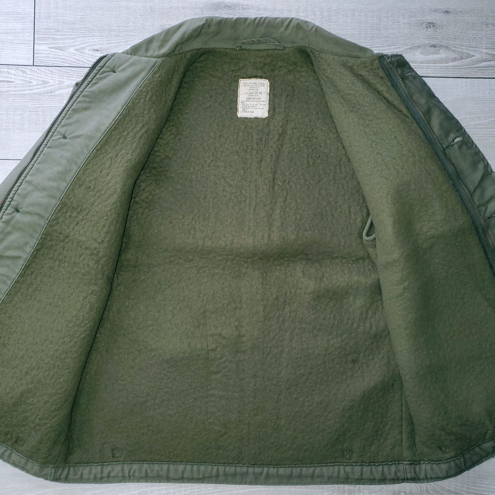 US.NAVY SO-SEW STYLES 80s A-2 デッキジャケット 80's U.S.NAVY A-2 デッキジャケット DLA100-85-C-0607 SO-SEW