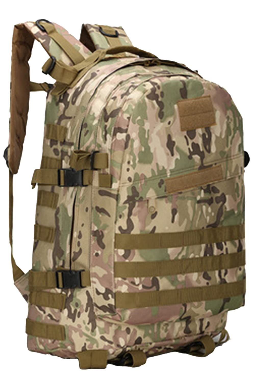 [nanaperi] 登山リュックサック 迷彩 バックパック アウトドアリュック メンズ 40L 大容量 ミリタリー リュック 軽量 (CP) [CP]