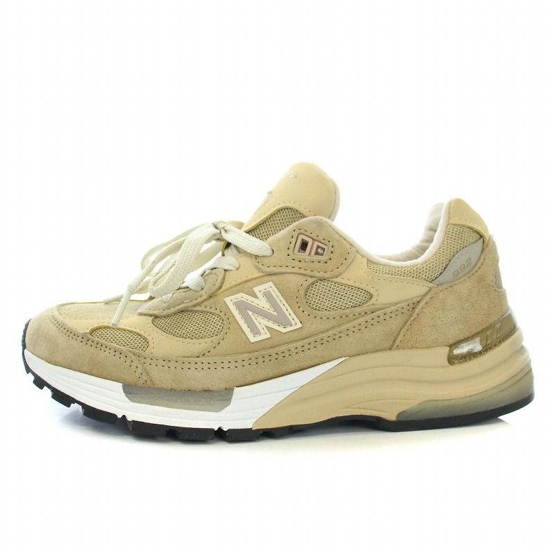 ニューバランス NEW BALANCE M992TN スニーカー シューズ スエード USA製 US6 24cm ベージュ /TK - メルカリ