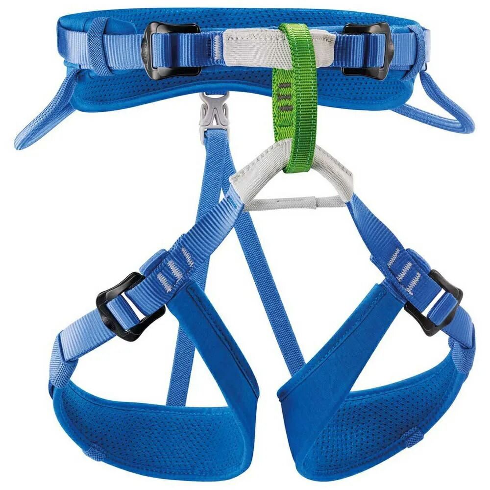 お取り寄せ ２～４週間で発送 ペツル マッチュ ハーネス Blue t PETZL Macchu Harness t