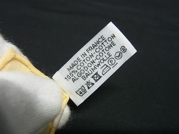 エルメス ハンカチ ハンカチーフ スカーフ レディース メンズ アイボリー □新品□未使用□ HERMES エルメス コットン100% ハンカチーフ