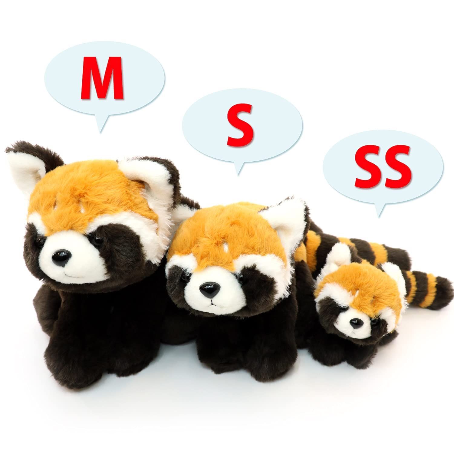 新着商品】ぬいぐるみ くたくたレッサーパンダ キュート販売 SS Z0325