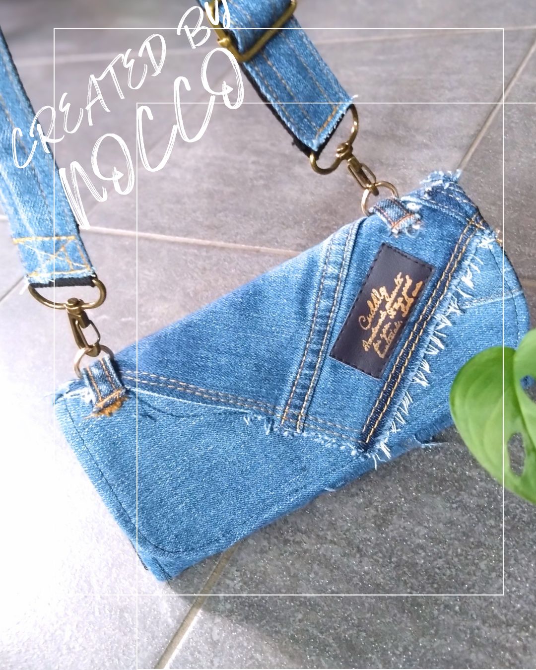 №776 DENIM LongWalletデニムリメイク長財布 通帳も入る☺️紐付きやりくり財布 12カードポケット NEXPOTALLINN_EU