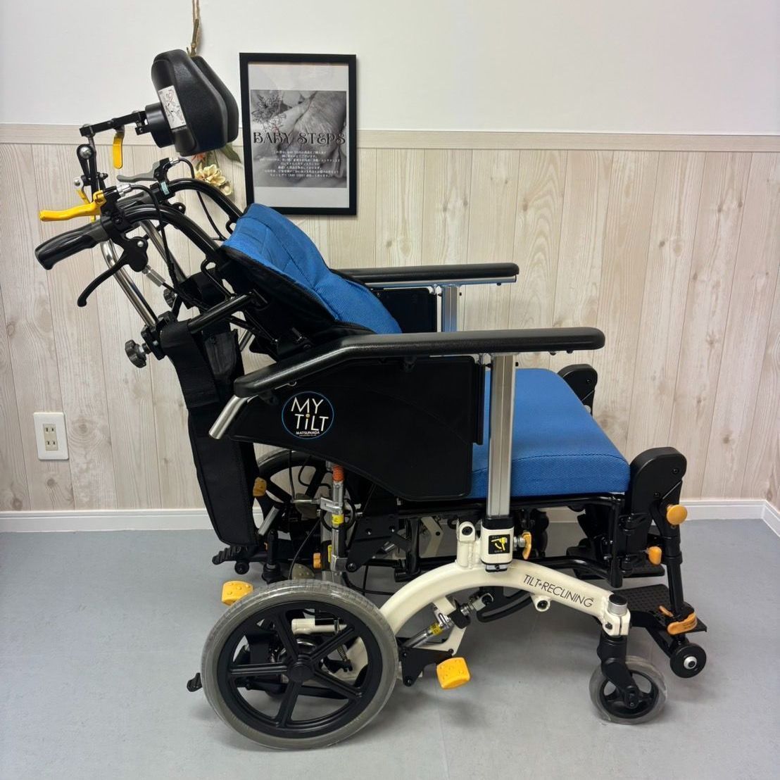 松永製作所 ティルト&リクライニング車椅子 マイチルト・ミニ3D