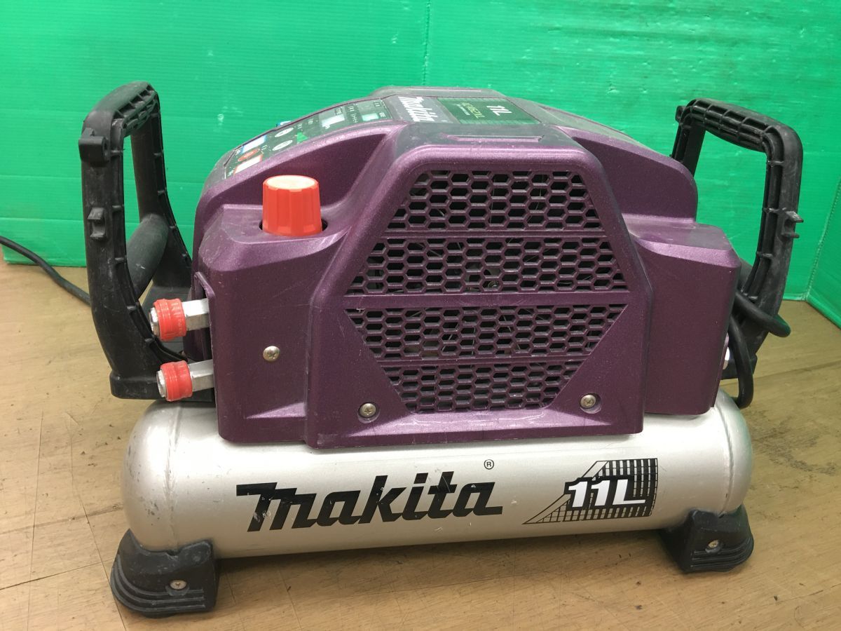 ☆マキタ makita エアコンプレッサ AC462XL 11L 高圧 常圧 中古品