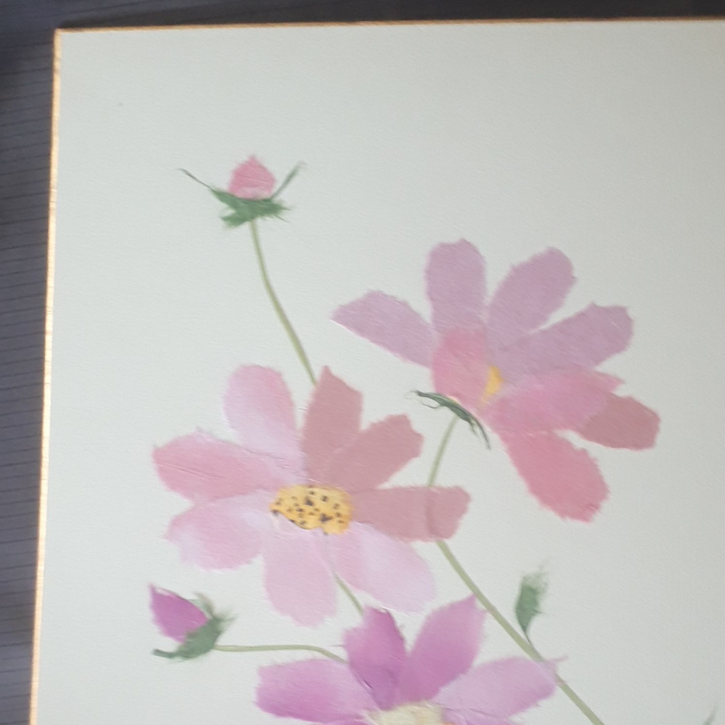 すぐったレディース福袋 ちぎり絵 色紙アート 花 貼り絵 美術品 フラワー 花図 絵画