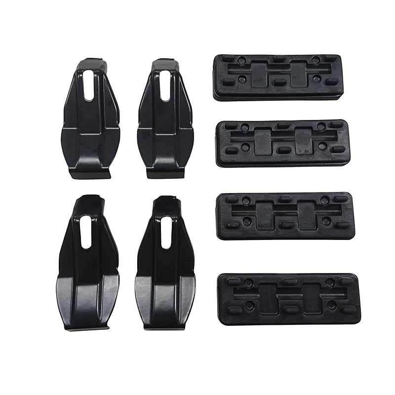 Terzo テルッツォ (by PIAA) ルーフキャリア ベースキャリア ホルダー 4個入 ブラック 【トヨタ ハリアー AVU6# ZSU6#】 EH405