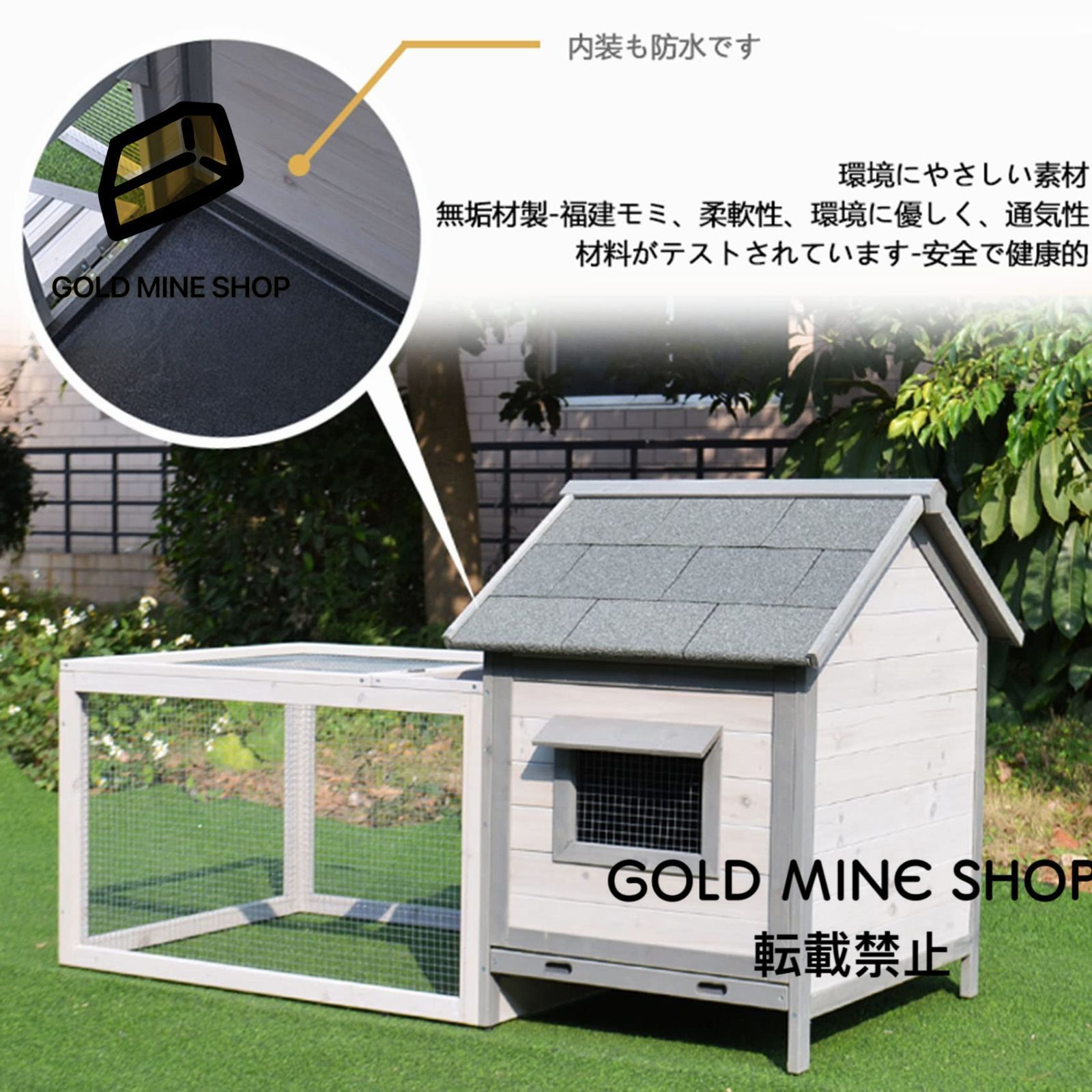 ホワイト】3 段収納型猫ケージ｜1 段 / 2 段変形可｜キャスター付き