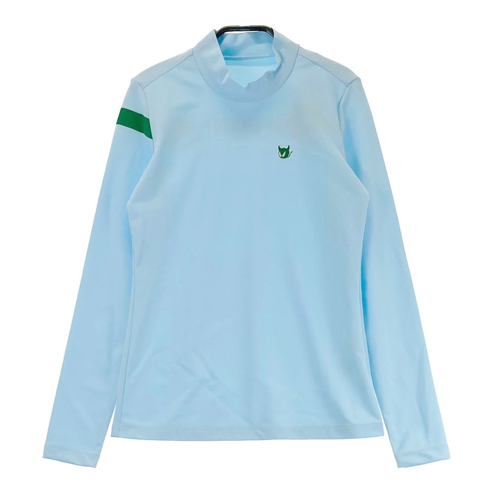 サイズ XS WAAC ワック 072242060 長袖モックネックTシャツ ブルー系 240101419508 ゴルフウェア レディース ストスト
