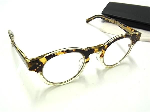 Mr.Leight ミスターライト 12KG 46□23 べっ甲調 メガネ めがね 眼鏡 レディース ブラウン系×レンズ クリア FB9750