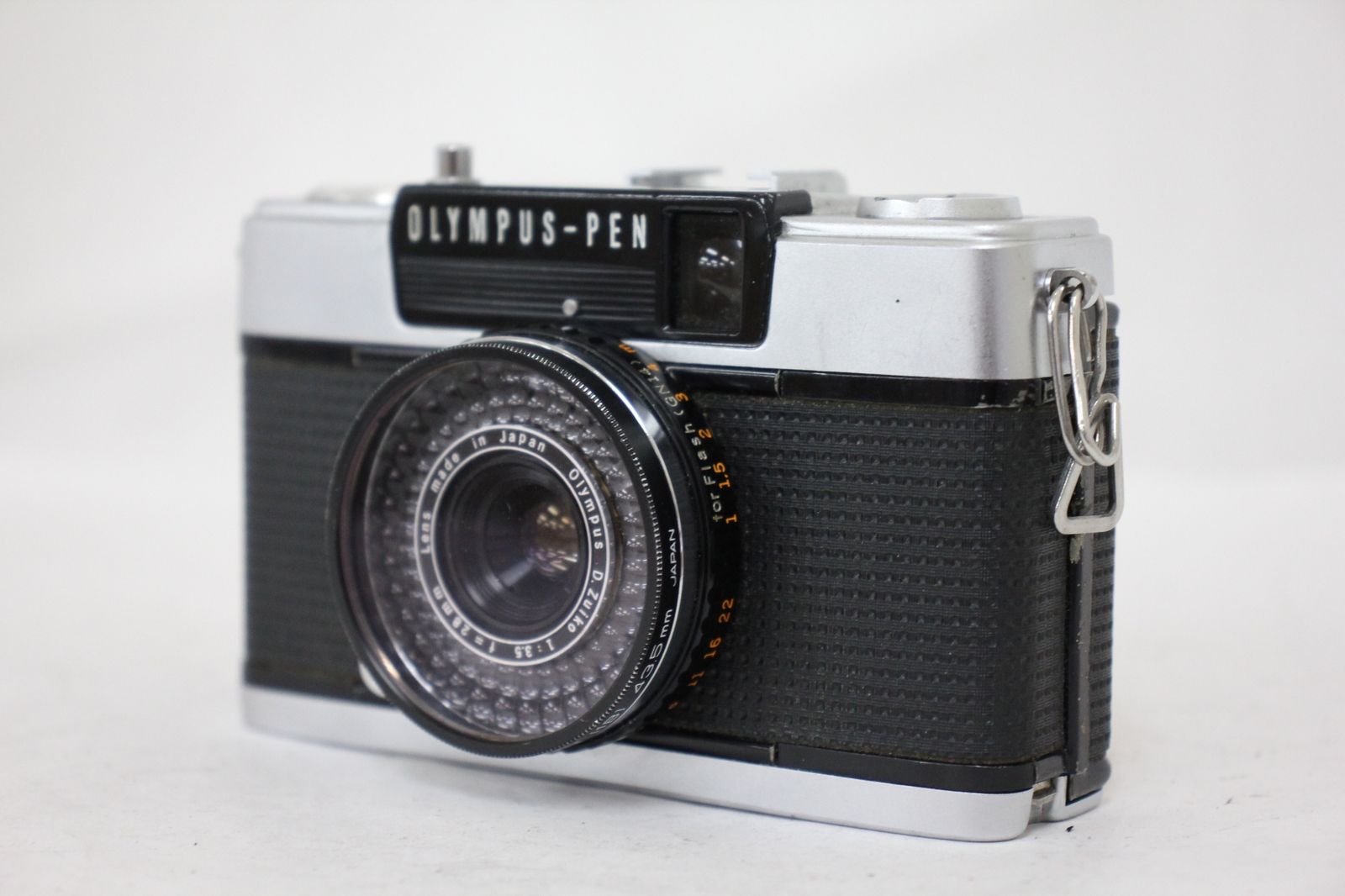 返品保証 オリンパス Olympus-PEN EE-3 D.Zuiko 28mm F3.5 カメラ e2681