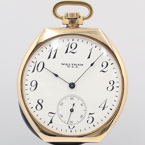 WALTHAM ウォルサム USA 懐中時計 手巻き スモセコ【稼働品】メンズ WALTHAM ウォルサム USA 懐中時計 手巻き スモセコ【稼働品】メンズ