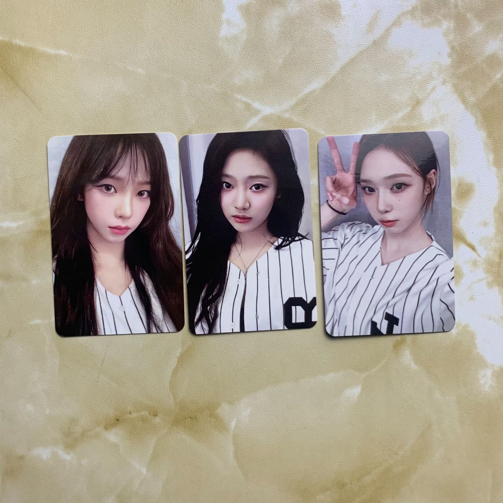 匿名配送 aespa Better Things MD ユニフォーム 野球 トレカ 3枚 セット