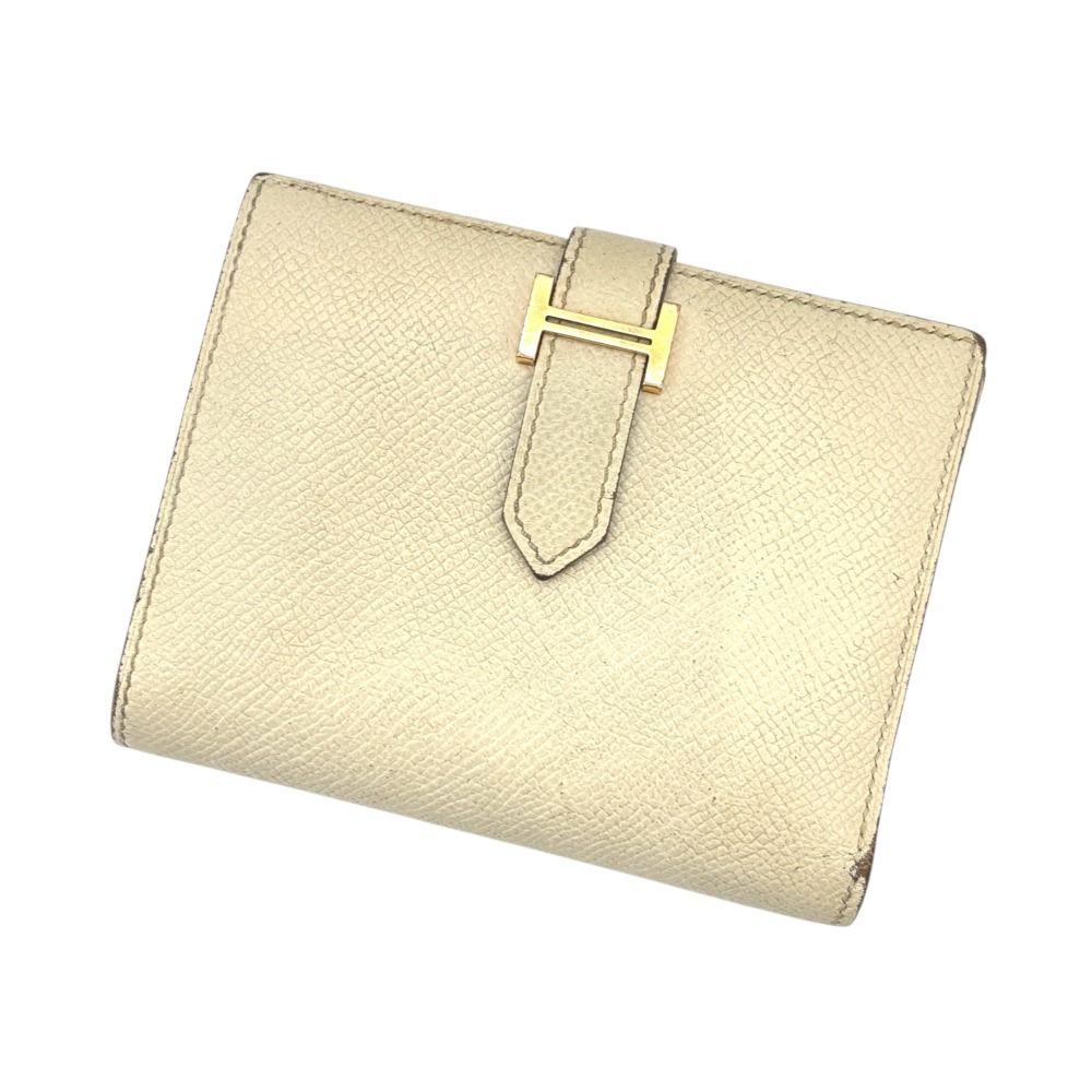 HERMES エルメス ベアンミニ コンパクトウォレット ヴォーエプソン  