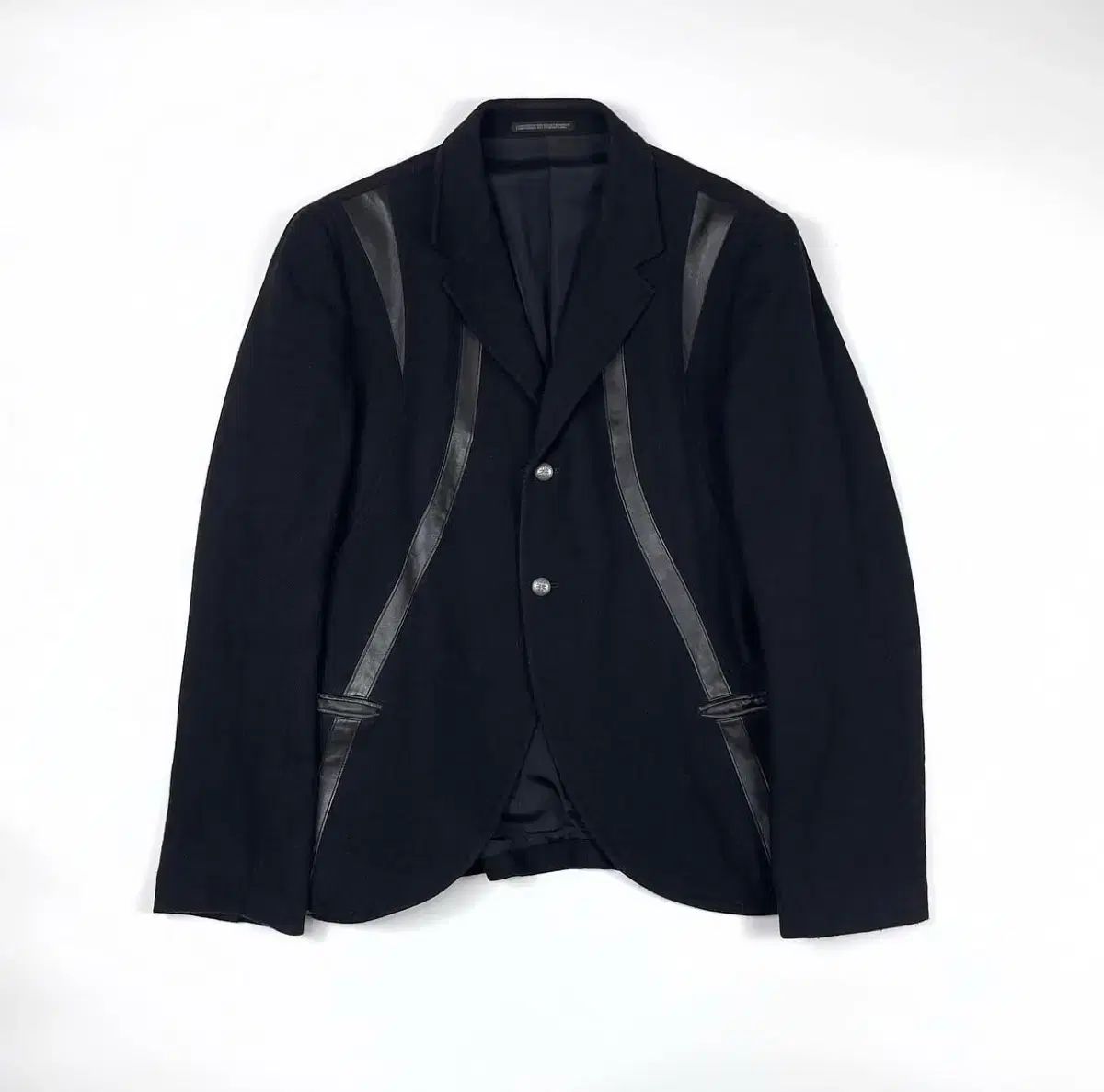 【雷市場（ポンジャン）商品韓国直送】 Yohji Yamamoto(ヨウジ ヤマモト) ポアオム 05aw コレクション ジャケット