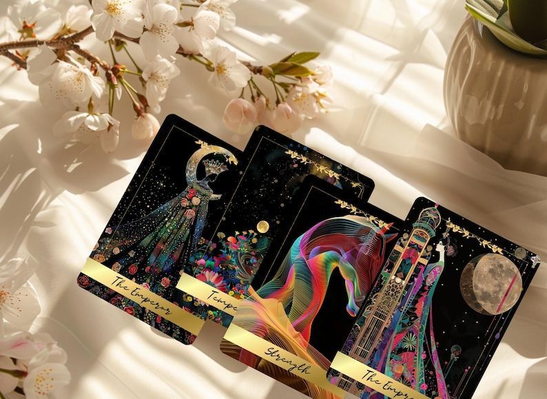 正規品　ポーチ付　　ブロッサム オブ セレニティタロット 正規品 ポーチ付 Blossom of Serenity Tarot Deck ブロッサム