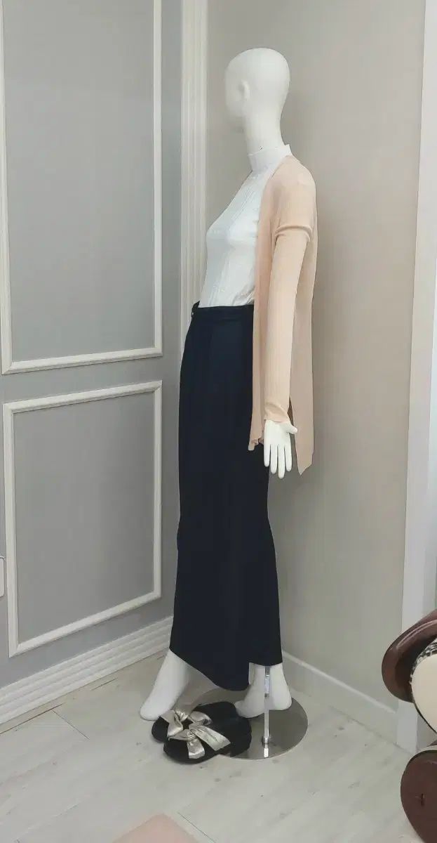 ワイドピンタックパンツ 55