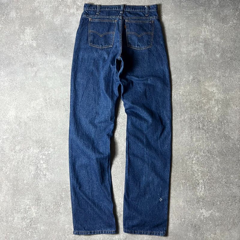 濃紺 90s USA製 Levis 518 0215 デニム パンツ 32 36 / 90年代 