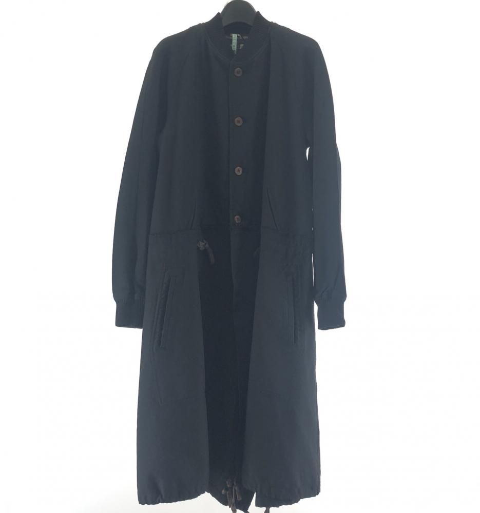 中古】COMME des GARCONS HOMME PLUS 13AW ポリ縮絨バック刺繍