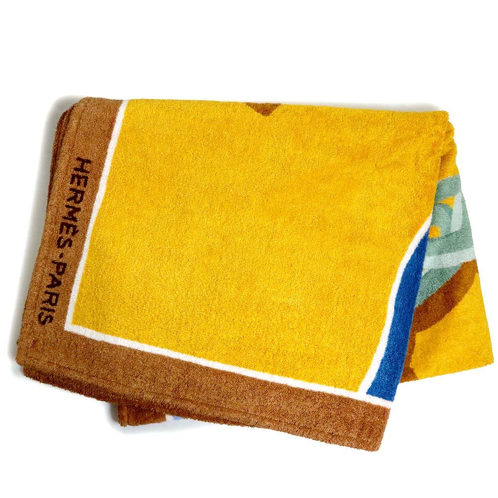 ブルー♡【エルメス】Escale a la Plage ビーチタオル 楽天市場】【未使用 展示品】エルメス HERMES エスカル ア ラ