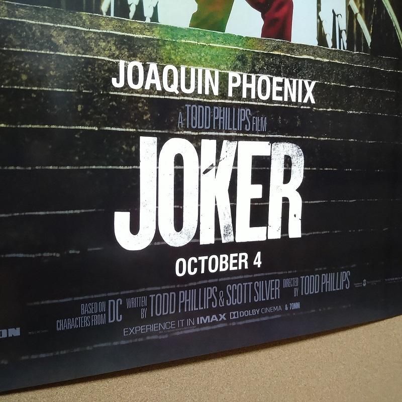映画ポスター ジョーカー JOKER ホアキンフェニックス 24×36inc