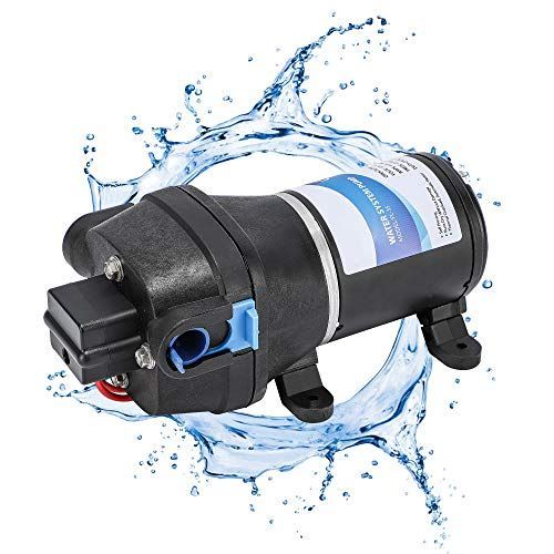 12V NEWTRY ダイヤフラム水ポンプ 給水 排水ポンプ 圧力スイッチ 自吸 