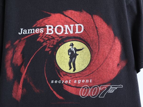 90s USA製 007 ジェームズボンド Tシャツ L-
