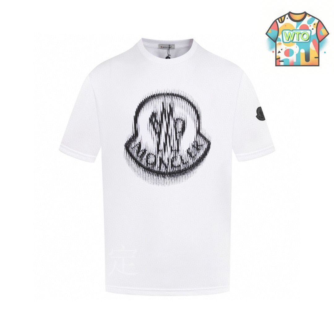 Moncler ピクセルロゴ tシャツ 新品未使用】MONCLER ピクセルロゴ Tシャツ 24SS ホワイト XL