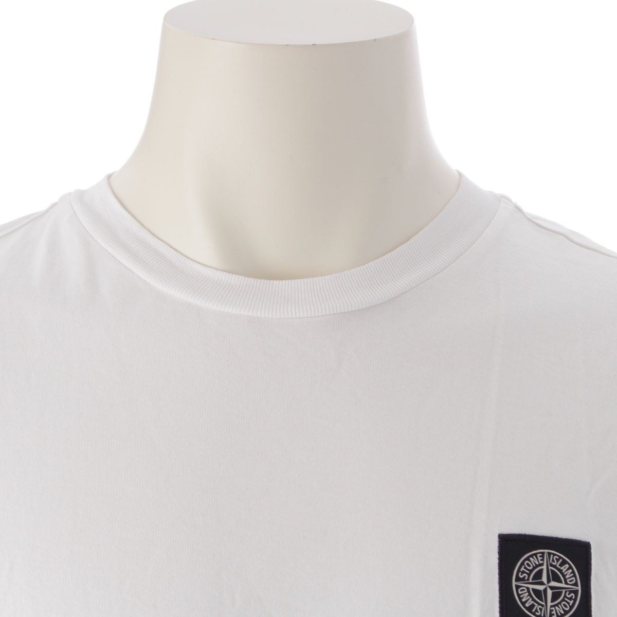 (ストーンアイランド) ロゴ Tシャツ 101524113 A0020 ストーンアイランド コットン ロゴ 半袖Tシャツ カットソー