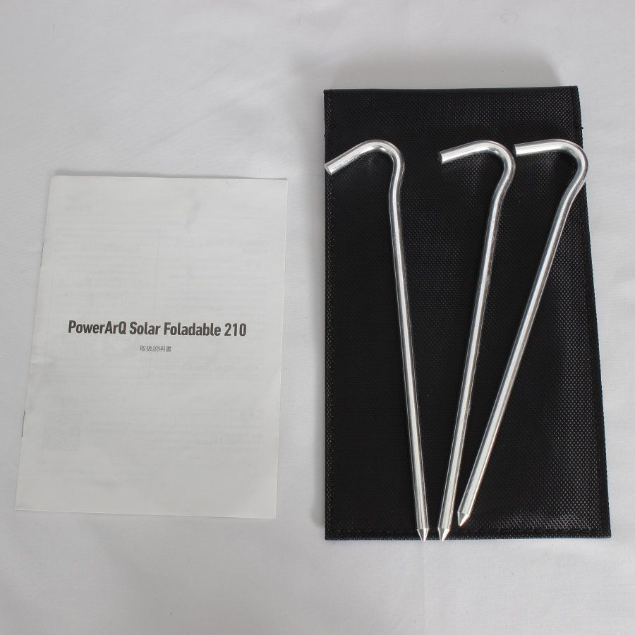 美品】SmartTap PowerArQ Solar Foldable 210W STSL210FD-MC4DC ソーラーパネル 22V 折りたたみ式  スマートタップ パワーアーク 本体 - メルカリ