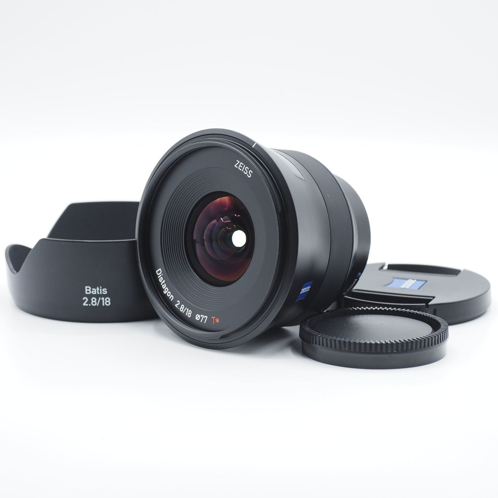 上品 フード付 ZEISS ツァイス 単焦点 Batis 2.8|18 Eマウント 18mm F2.8 フルサイズ対応 2841