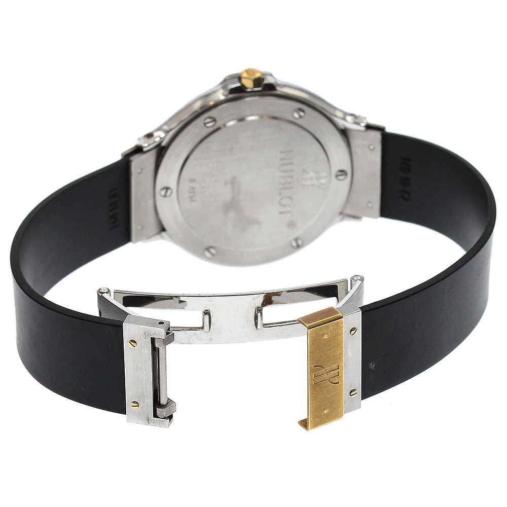 ウブロ HUBLOT 140.10.2 MDM K18YGベゼル デイト クォーツ レディース_  