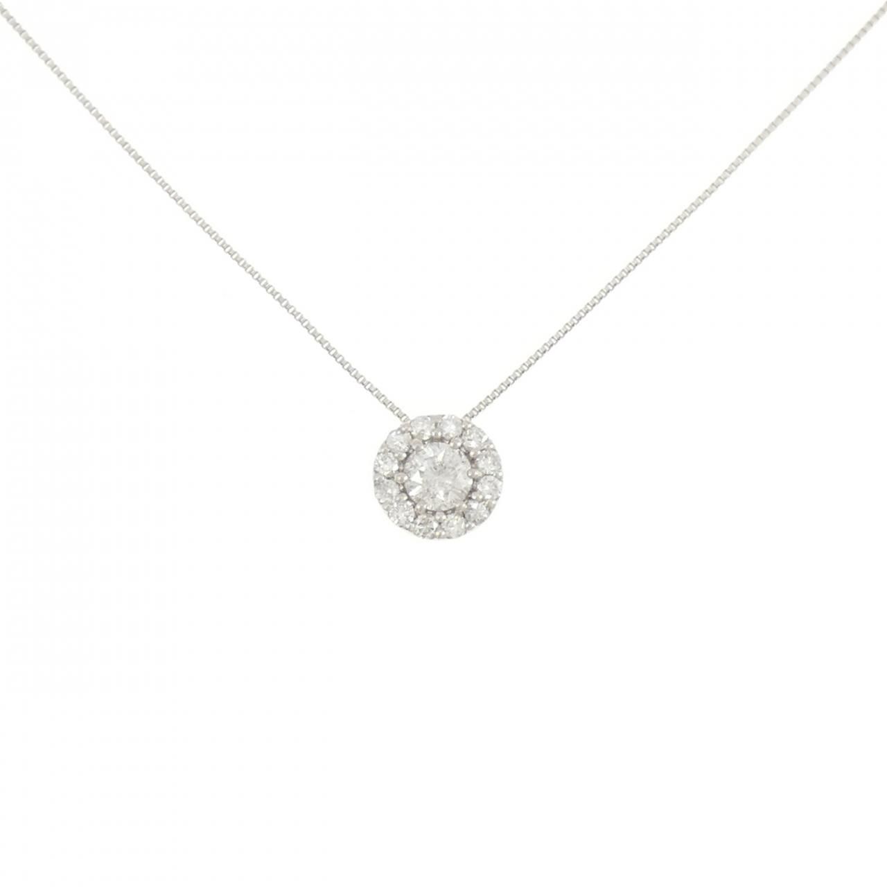 PT900|PT850 ダイヤモンド ネックレス 0.50CT